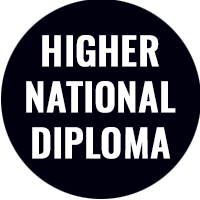 Higher National Diploma Button